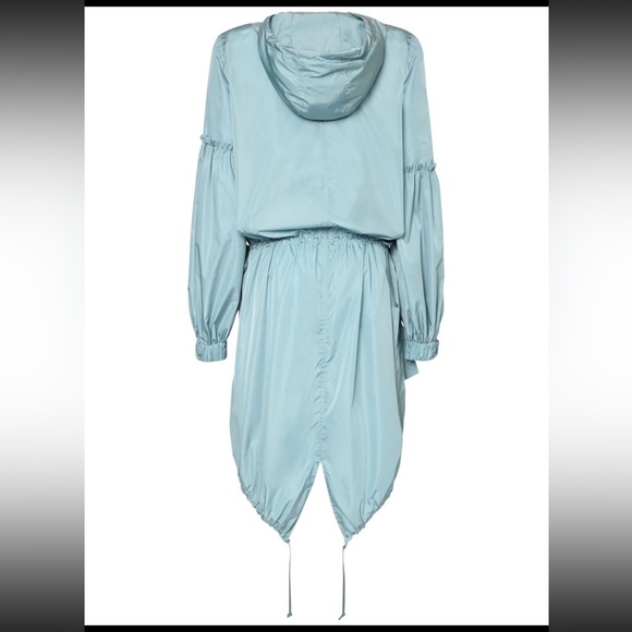 Sold!on Ebay Runway MaxMara Label-cut Miki Silk HoodedTaffeta Parka Jacket Sz:Xs - Picture 11 of 17